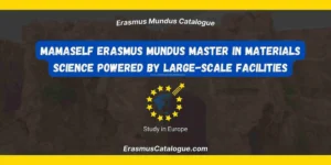 MaMaSELF Erasmus Mundus