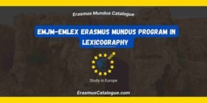 EMJM-EMLex Erasmus Mundus