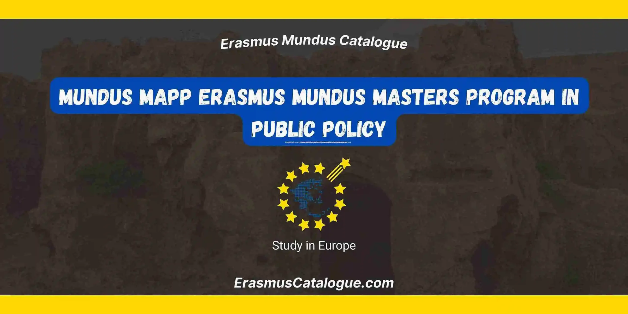 MUNDUS MAPP Erasmus Mundus