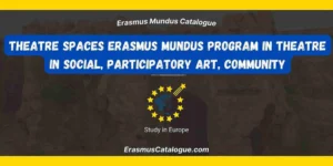 Theatre SPACEs Erasmus Mundus
