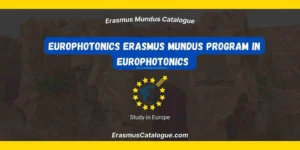 EUROPHOTONICS Erasmus Mundus