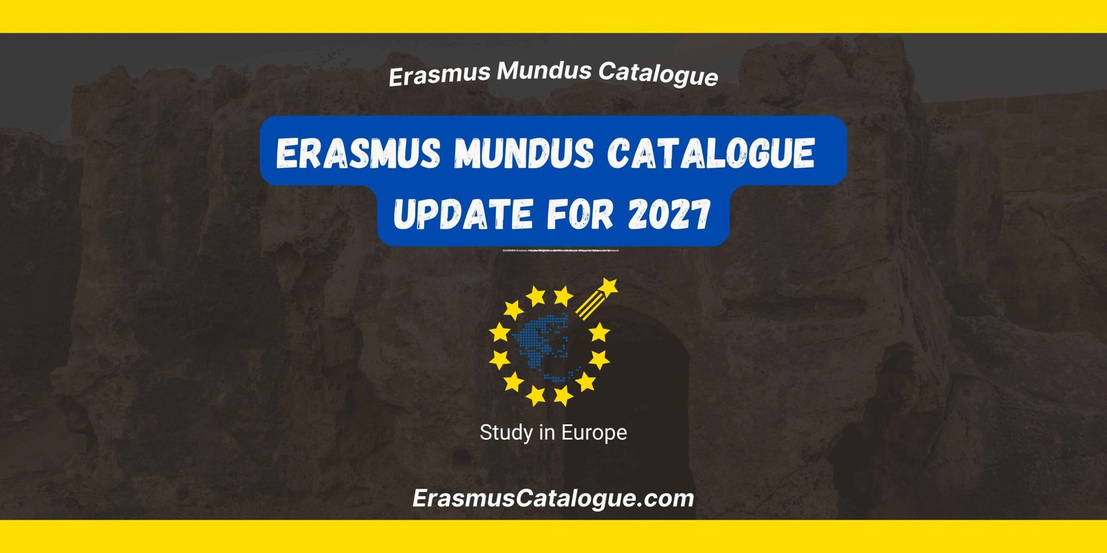 Erasmus Mundus Catalogue Update 2027
